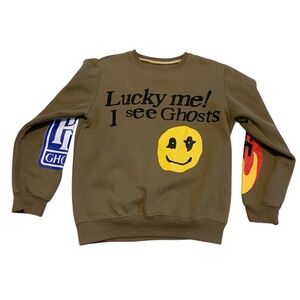 RARE Kids See Ghosts x Camp Flog Gnaw "Lucky Me! I See Ghosts" Sweatshirt Medium